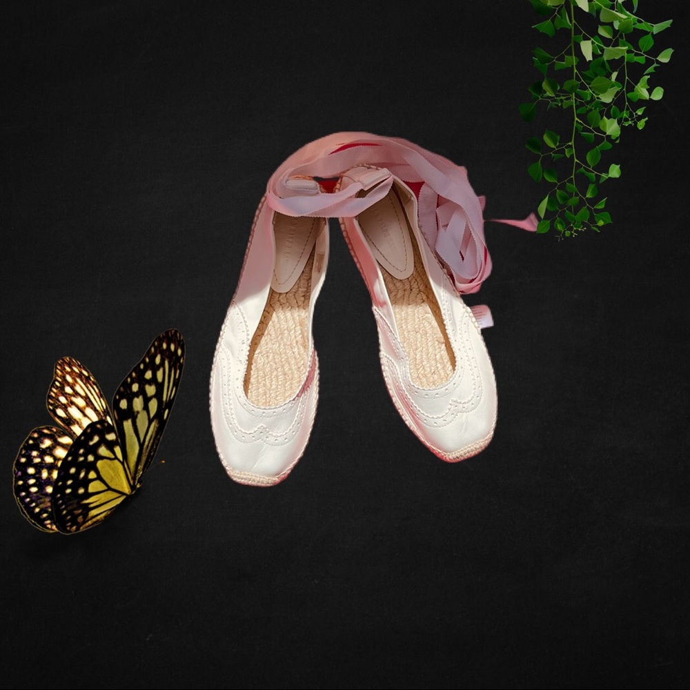 Lauren Ralph Lauren soft leather espadrilles